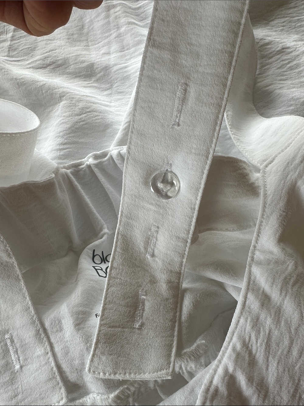 White Tiered Maxi Dress for Women - Picture 6 of 6